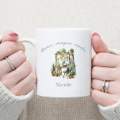 ボホスタイルやる気を起こさせる引用文ドリーム想像ク作成 コーヒーマグカップ