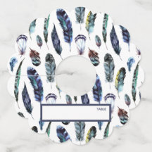 ボホスタイルウオーターカラーフェザー座席表