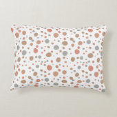 ボホスタイルハイランドカウナチュラルかわいいフローラデザイン アクセントクッション (裏面)