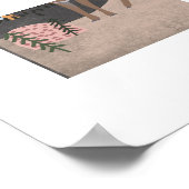 ボホスタイルポスタープリント13x19 ポスター (角)