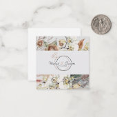 ボホスタイル結婚式招待状 ノートカード (正面/裏面インサイチュ)