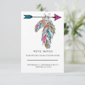 ボホスタイル装飾羽ぶら下がった骨 (スタンド正面)