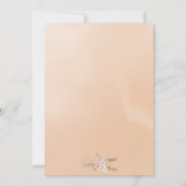 ボホスタイル鏡結婚式招待状 招待状 (裏面)