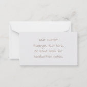 ボホスタイル サンキュー ノートカード (裏面)