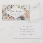 ボホスタイル サンキュー ノートカード (正面/裏面)