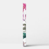 ボホスタイル、ヴィンテージサボテン水色。 Case-Mate iPhoneケース (裏面 / 左)