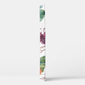 ボホスタイル、ヴィンテージサボテン水色。 Case-Mate iPhoneケース (裏面 / 右)