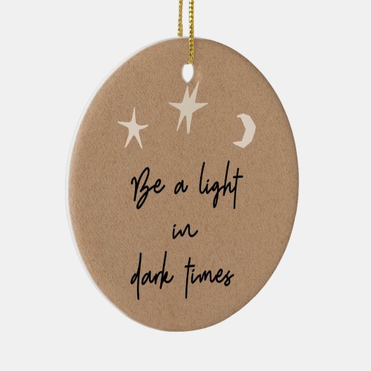 ボホスターズやる気を起こさせるムーンストッキングスタッファー セラミックオーナメント (右)