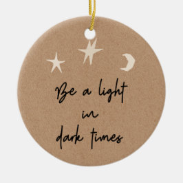 ボホスターズやる気を起こさせるムーンストッキングスタッファー セラミックオーナメント