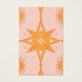 ボホスターズイヤリングネックレスジュエリーディスプレイカード (正面)