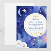 ボホスターダストチルドレン誕生日 招待状 (正面/裏面)