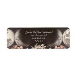 ボホスターリーナイトトリプルムーン差出人住所 ラベル