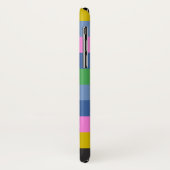 ボホストライプパーソナライズされた名 Case-Mate iPhoneケース (裏面/左)