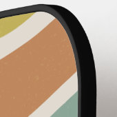 ボホストリップパターン名前をカスタムするピックボールパドル ピックルボールラケット (左詳細)