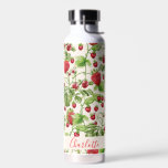 ボホストロベリーフルーツの緑パーソナライズされた名 ウォーターボトル<br><div class="desc">このBoho Strawberry Fruit Greeneryの水瓶とスタイルで飲みパーソナライズされた込み、あなたの名前で！ジューシーなイチゴと緑豊かな緑が見事に調和したデザインで、毎日の水分補給に新鮮でお洒落touchを与えてくれる。自然愛好家やボホの美意識を愛する人に最適なウォーターボトルは、機能性と機能を兼ね備えパーソナライズされたていしゃれているる。あなたは体育館でもオフィスでも冒険でも、このの水カスタム瓶は保あなたがリフレッシュし、ユニークな！</div>