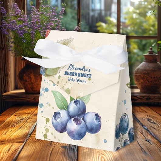 ボホストロベリーベリースイートベビーシャワー フェイバーボックス