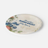 ボホストロベリーベリースイートベビーシャワー ペーパープレート (アングル)