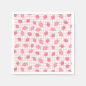 ボホストロベリーベリースウィート誕生日 スタンダードカクテルナプキン (正面)