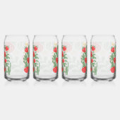 ボホストロベリー ガラス缶 (右)