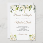 ボホスペインの結婚式招待状 招待状 (正面)