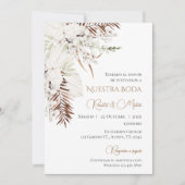 ボホスペインの結婚式招待状 招待状 (正面)