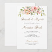ボホスペインの結婚式招待状 招待状 (正面/裏面)