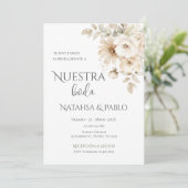 ボホスペインの結婚式招待状 招待状 (スタンド正面)