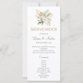 ボホスペインの結婚式 プログラム (正面)