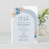 ボホスペインの赤ちゃんシャワー少年 招待状 (スタンド正面)