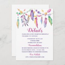 ボホズ結婚詳細フェザーズパープルインディアン