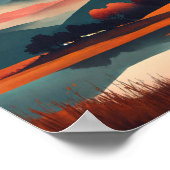 "ボホセレニティ：ミニマリスト山の脱出" ポスター (角)