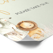 ボホセージグリーンサファリの好意 ポスター (角)