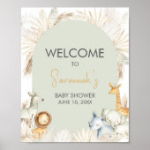 ボホセージグリーンサファリウェルカム ポスター (正面)