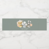 ボホセージグリーンサファリオーボーイウォーターボトル ペットボトルラベル (シングルラベル)