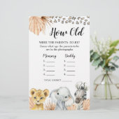 ボホセージグリーンサファリオ男の子どのように老いた両親 (スタンド正面)