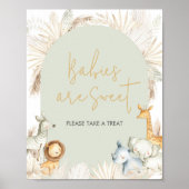 ボホセージグリーンサファリベビーは甘い ポスター (正面)