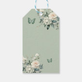 ボホセージグリーンバラガール15アニョスサンキュー ギフトタグ (裏面)