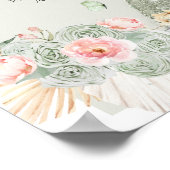 ボホセージグリーンピンクキンセアニェラ15は甘い ポスター (角)