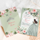 ボホセージグリーンピンクフローラキンセアニラ 招待状