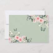 ボホセージグリーンピンクフローラプリンセスXVアニョス 出欠カード (裏面)