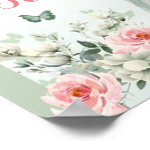 ボホセージグリーンピンクローゼミ15アニョスゲストブック ポスター (角)