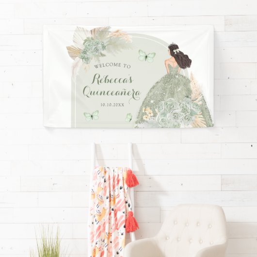 ボホセージグリーンフローラクインセアニララージバナー 横断幕 (インサイチュ)