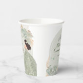 ボホセージグリーンフローラクインセアニラ 紙コップ (左)