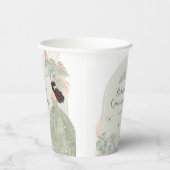 ボホセージグリーンフローラクインセアニラ 紙コップ (右)