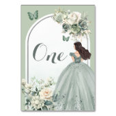 ボホセージグリーンフローラフローラキンセアニラ テーブルナンバー (裏面)