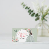 ボホセージグリーンプリンセスキンセアニラフローラ プレイスカード (スタンド正面)