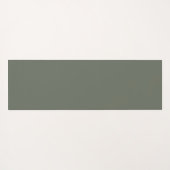 ボホセージグリーンマンダラ名前をカスタムするヨガマット ヨガマット (裏面(横))