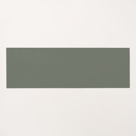 ボホセージグリーンマンダラ名前をカスタムするヨガマット ヨガマット (裏面(横))