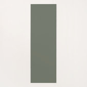 ボホセージグリーンマンダラ名前をカスタムするヨガマット ヨガマット (裏面)