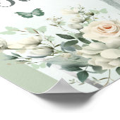 ボホセージグリーン王室のバラMIS 15アニョスゲストブック ポスター (角)